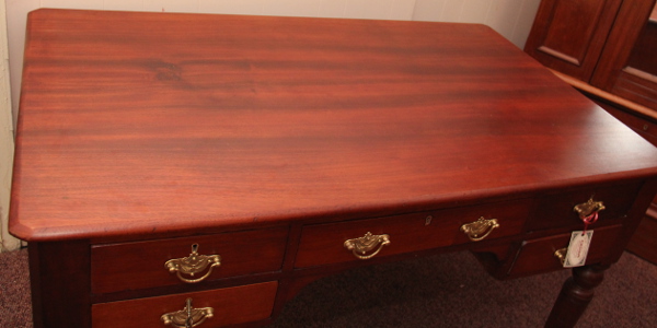 Cedar five drawer desk a