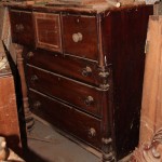 Cedar chest of Six drawer with full turnings