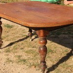 Cedar kitchen-dining table